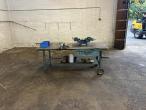 Workshop table with contents 2