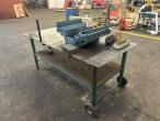 Workshop table with contents 4