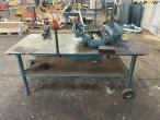 Workshop table with contents 5