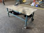 Workshop table with contents 5