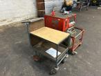 Workshop table with contents 3