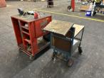 Workshop table with contents 5
