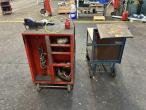 Workshop table with contents 6