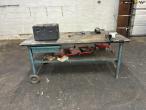 Workshop table with contents 2