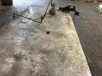 Workshop table with contents 12