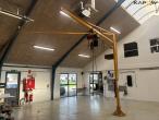 Workshop crane with 500kg Delta hoist 6