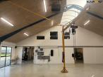 Workshop crane with 500kg Delta hoist 7