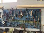 Workshop words, bolt rack and tools 4