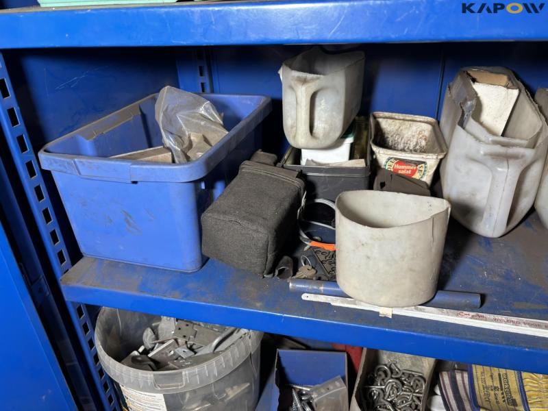 Workshop cabinet with contents 20