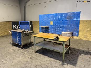 Workshop trolley and table