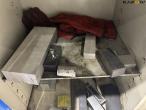 Tool table with steel plate and vice 20