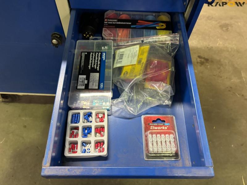 Tool trolley with light test station 20