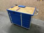 Tool trolley with light test station 1