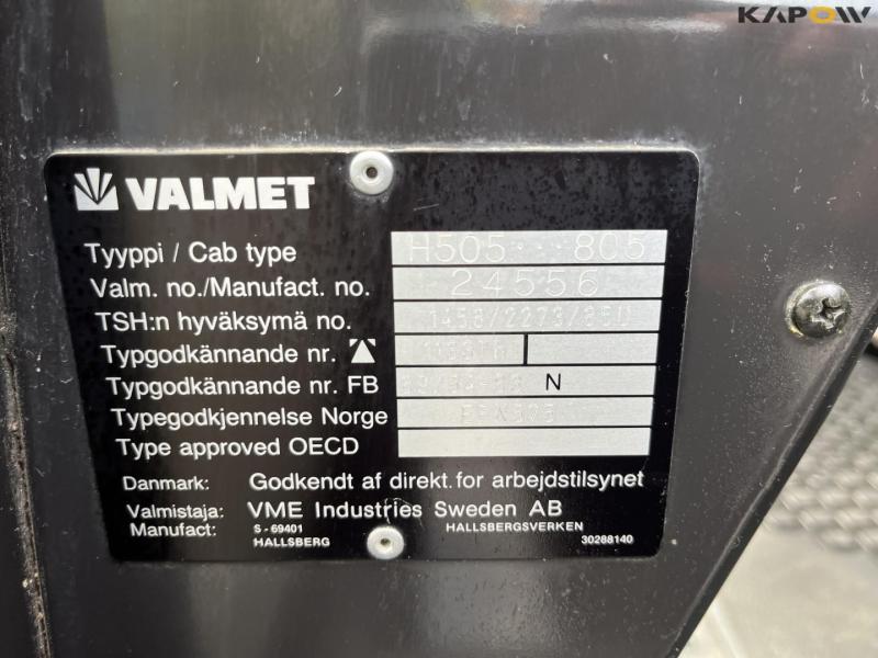 Valmet 505 front loader tractor 30