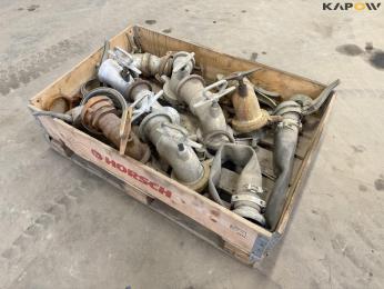 Water couplings and taps