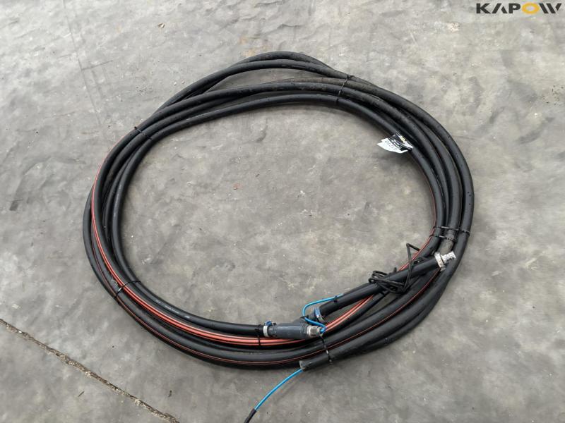 Water hose with heating wire 2