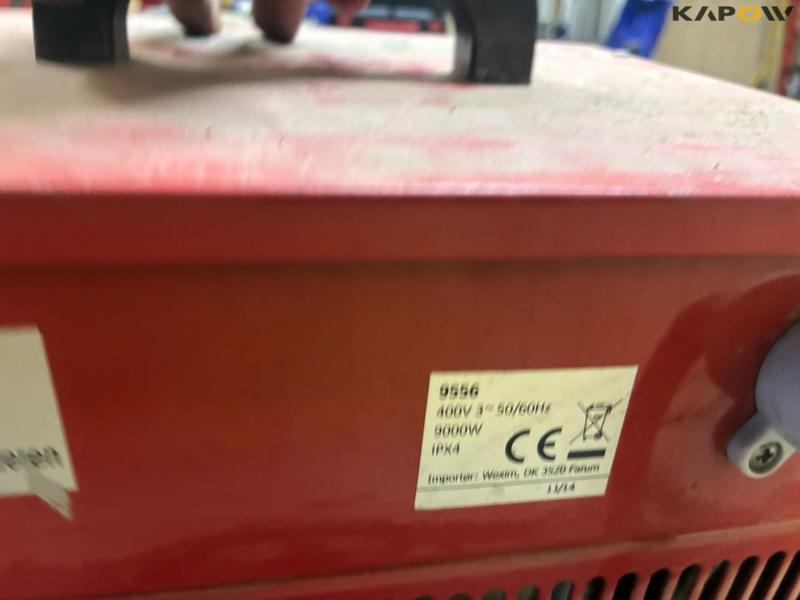Heater fan with rubber cable 8