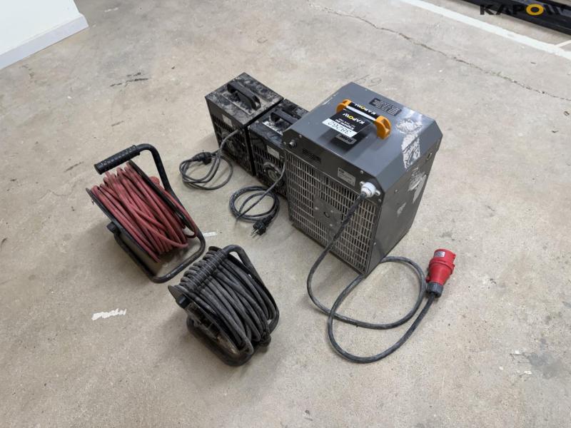 Heater fan and cables 5
