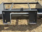 Road grader with Bobcat hitch 19
