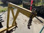 Roadside tractor bracket for plate vibrator 17