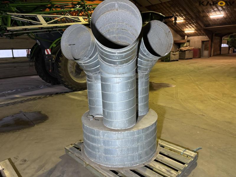 Ventilation pipe 45 cm 3 sets 8