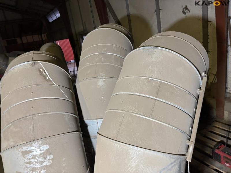 Ventilation pipe 45 cm 3 sets 12