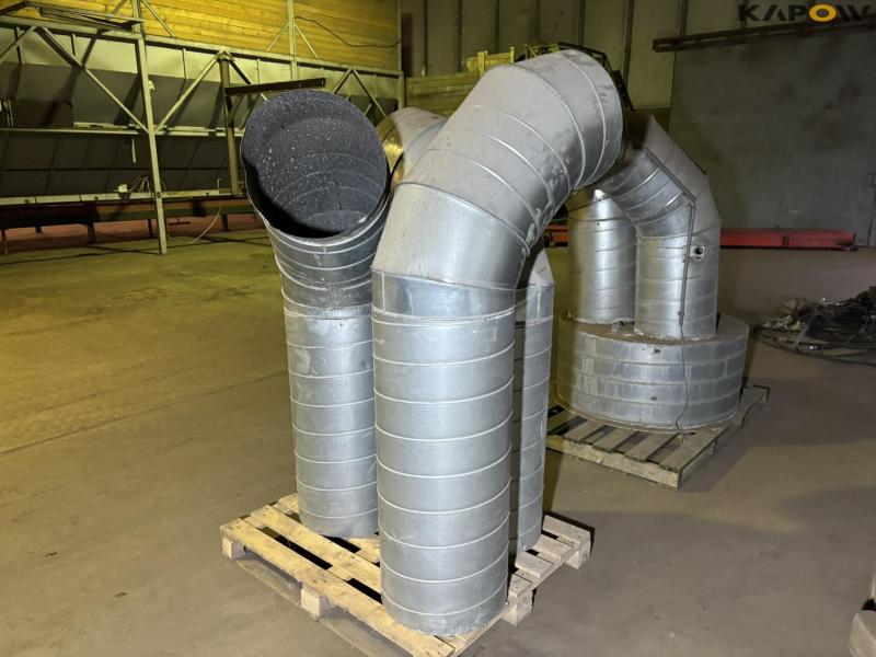 Ventilation pipe 45 cm 3 sets 15