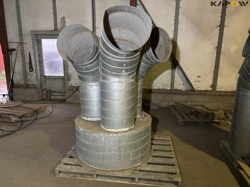 Ventilation pipe 45 cm 3 sets 22
