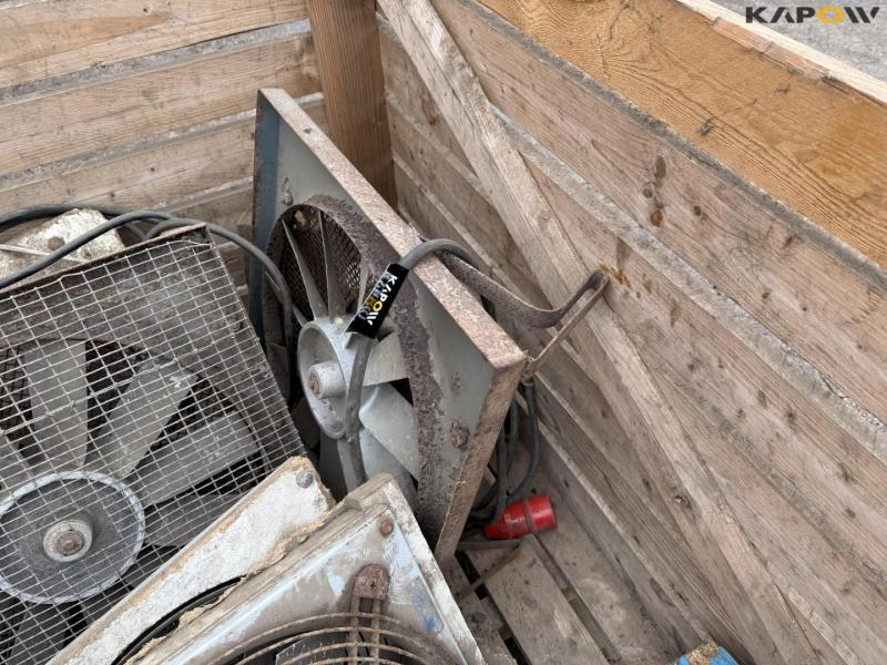 Fan for potato drying 7