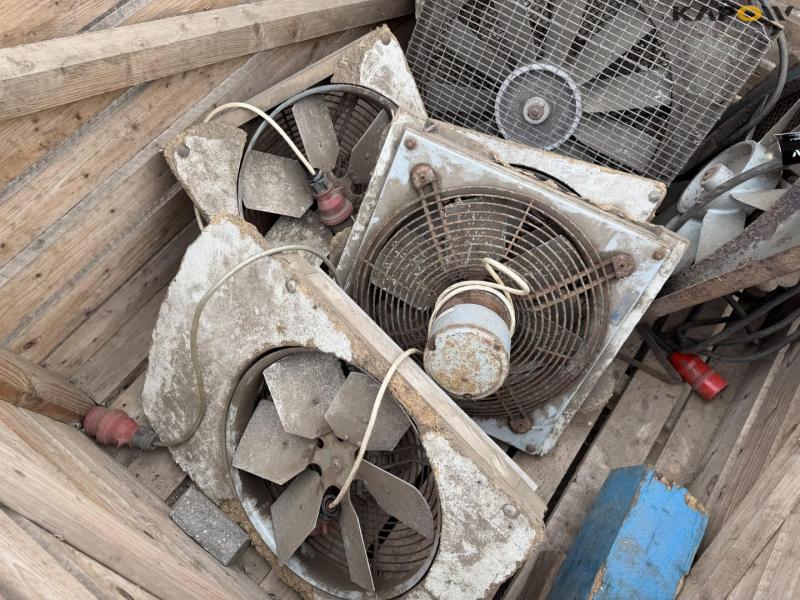Fan for potato drying 9