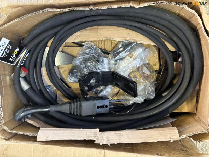 Valve set for front loader 14