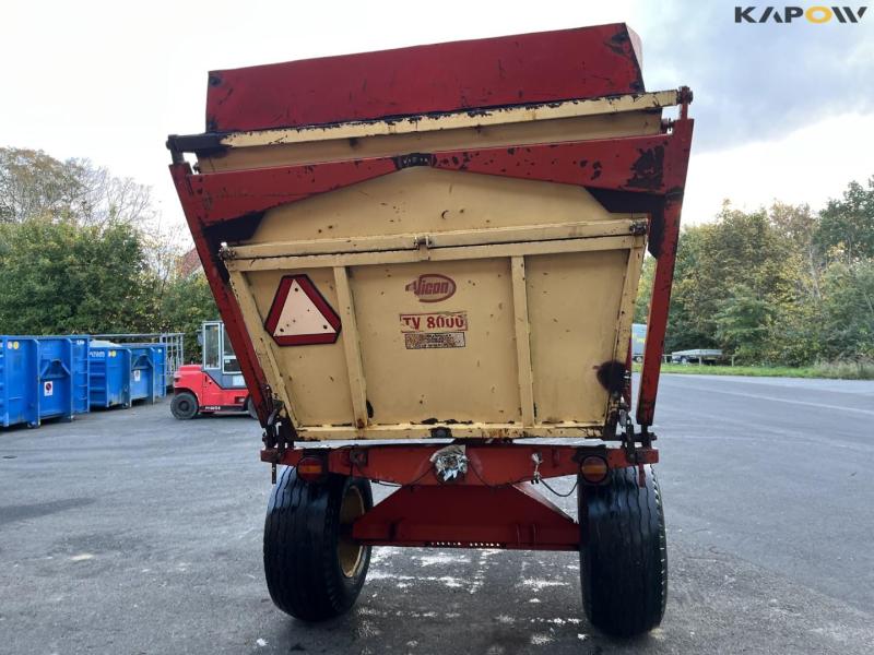 Vicon TV800 high tipper trailer 6