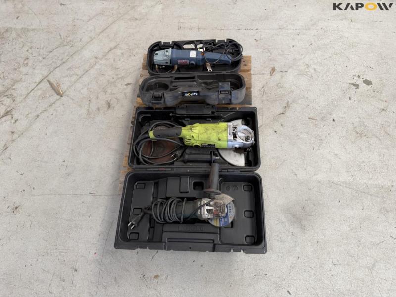 Angle grinder - 3 pcs 22
