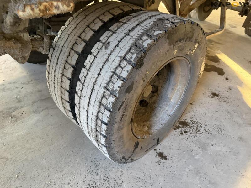 Trailer with potato canvas covers 23