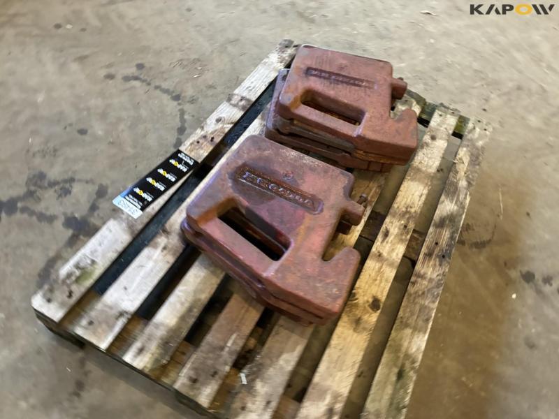 Volvo BM front weight - 6pcs 2