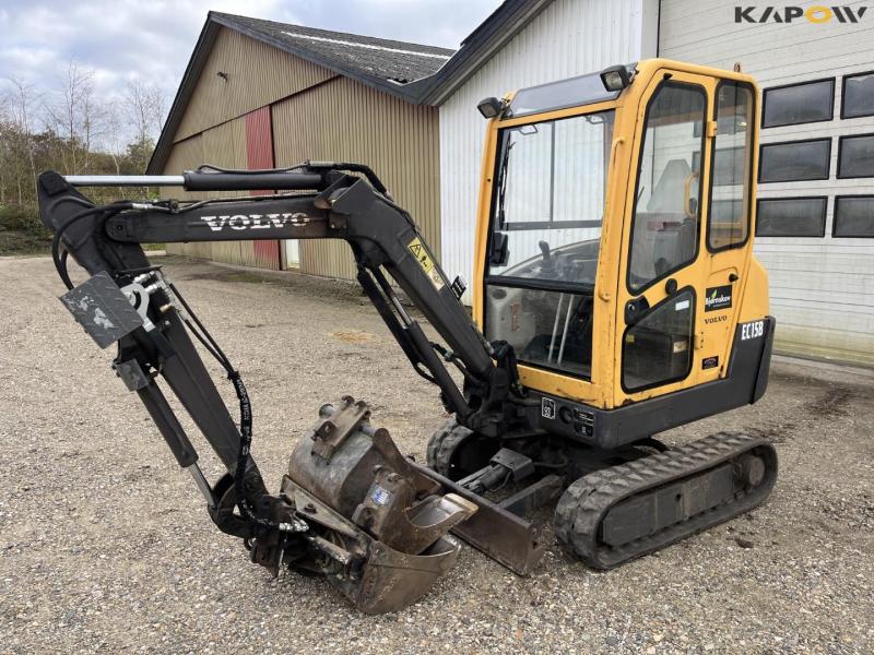 Volvo EC15B mini excavator 1