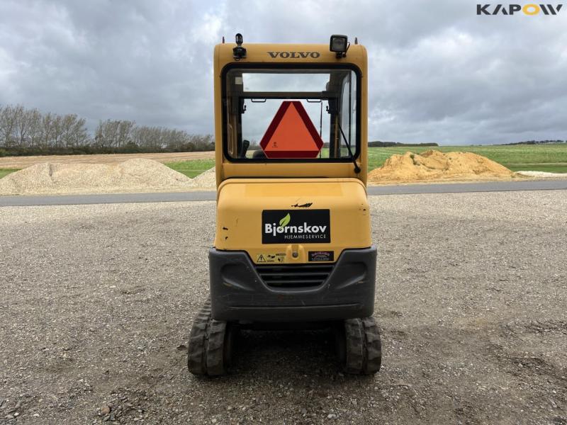 Volvo EC15B mini excavator 6