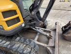 Volvo ECR50D excavator with rotary tilt 19
