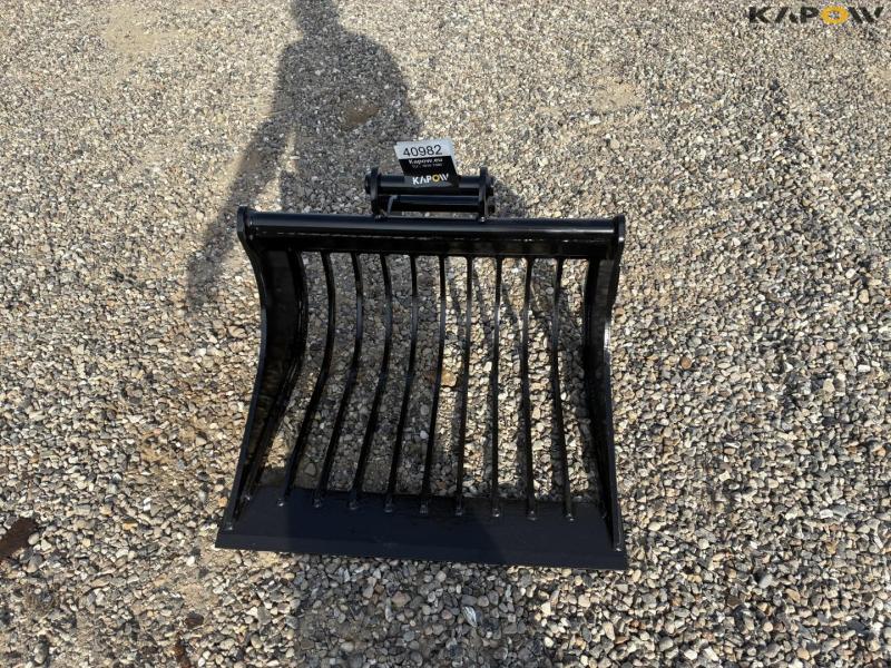 VS Steel grating shovel 60cm S30 150 hitch 2