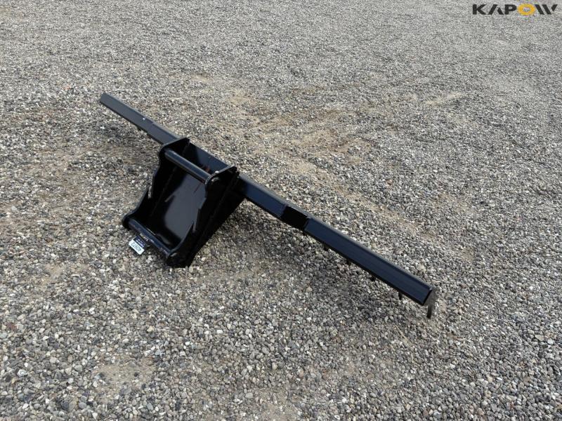 VS Steel rake 200cm with Hydrema hicth 4