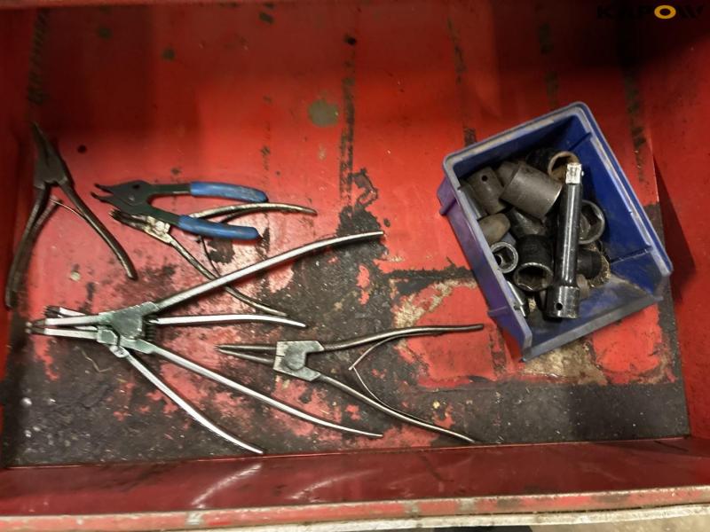 Würth euro workshop table with contents 8