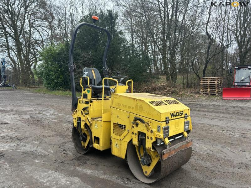 Wacker RD15 road roller 3