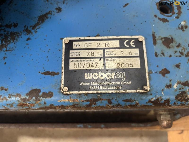 Weber CF2R plate vibrator 11