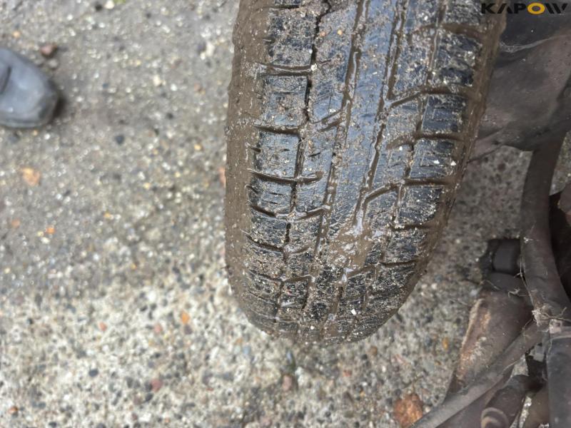 Yanmar 155 D tractor 4WD with broom 20