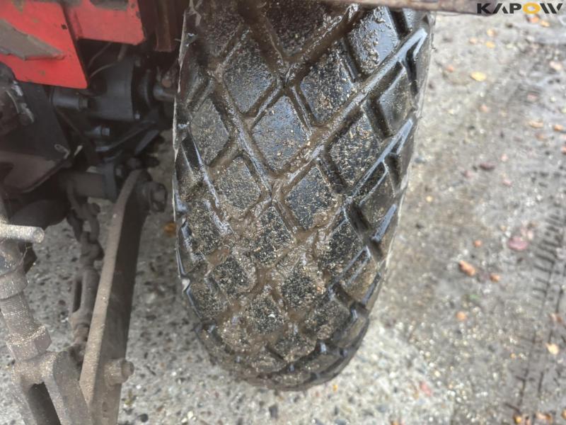 Yanmar 155 D tractor 4WD with broom 30