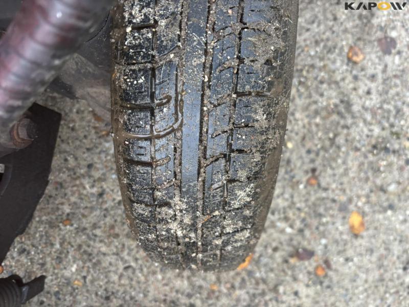 Yanmar 155 D tractor 4WD with broom 45