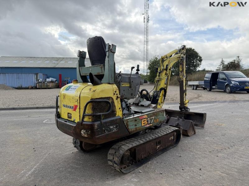 Yanmar B17-2EX mini excavator 5