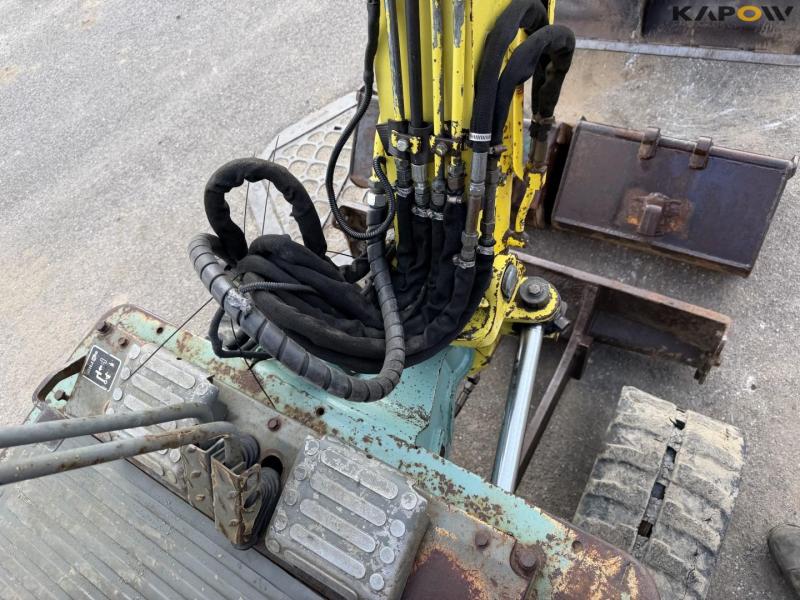 Yanmar B17-2EX mini excavator 21