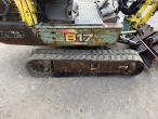 Yanmar B17-2EX mini excavator 39