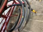 Shelf for hydraulic hoses 11